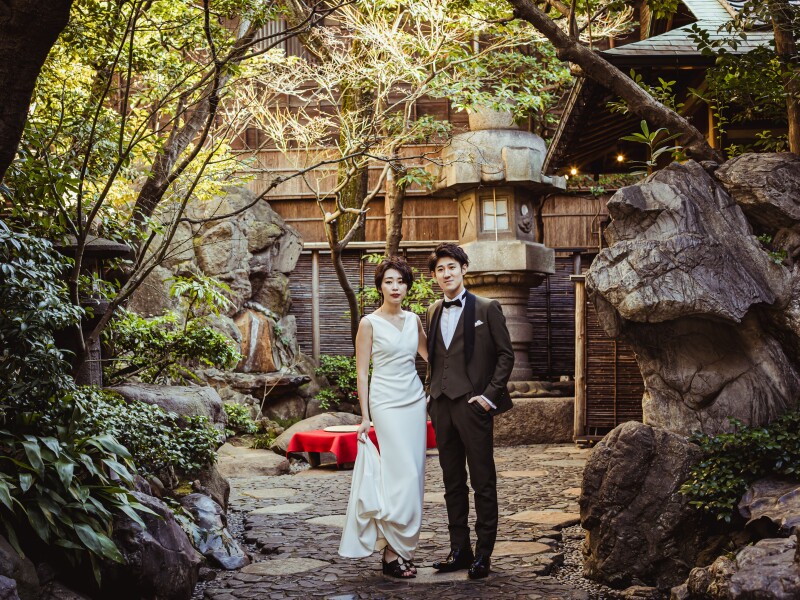 BRIDARIUM MUE(ブライダリウム ミュー)_庭園で撮影できる