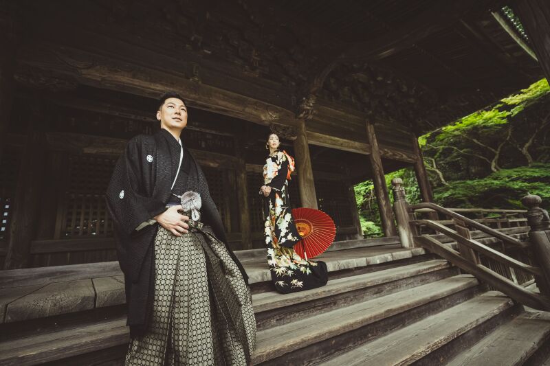 歴史ある鎌倉の寺院での撮影も可能です