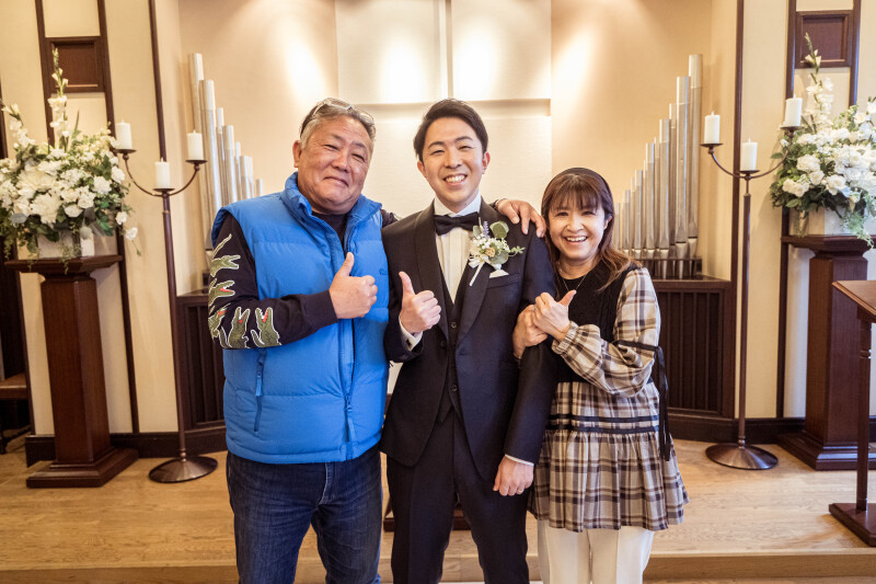 BRIDARIUM MUE(ブライダリウム ミュー)_家族・友人を撮影に呼べる