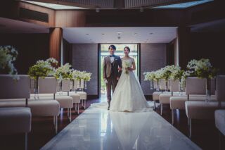 BRIDARIUM MUE(ブライダリウム ミュー)_目白庭園＆チャペルのWロケーション撮影