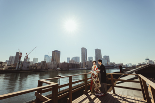 BRIDARIUM MUE(ブライダリウム ミュー)_「料亭」庭園・和室でウエディングフォト 和装編