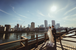 BRIDARIUM MUE(ブライダリウム ミュー)_「料亭」庭園・和室でウエディングフォト 洋装編