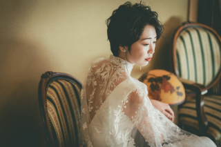 BRIDARIUM MUE(ブライダリウム ミュー)_「料亭」庭園・和室でウエディングフォト 洋装編