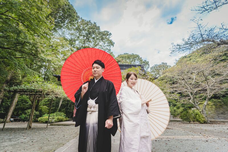 【鎌倉・寺院】和装1着・30カット|建長寺・妙本寺など|衣裳事前試着付・選び放題 |平日限定