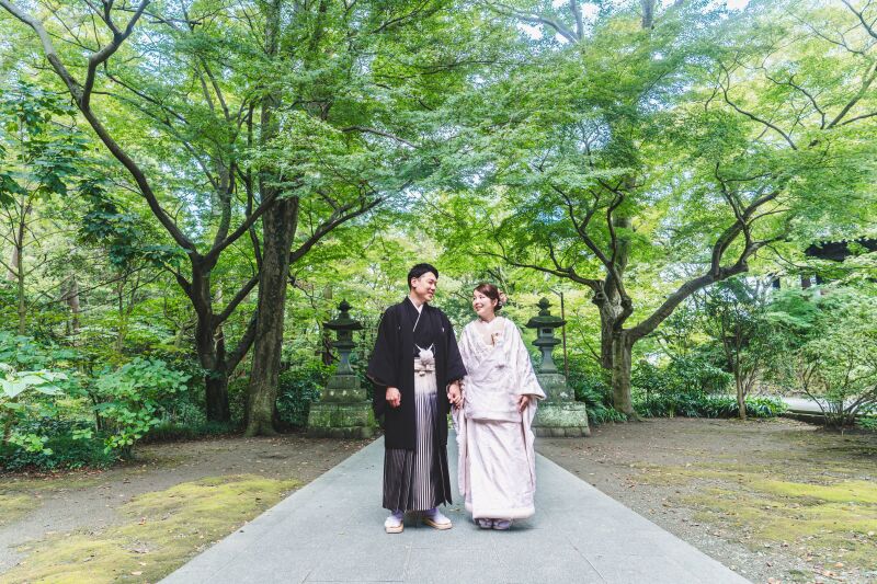 【鎌倉・寺院】和装1着・30カット|建長寺・妙本寺など|衣裳事前試着付・選び放題 |平日限定
