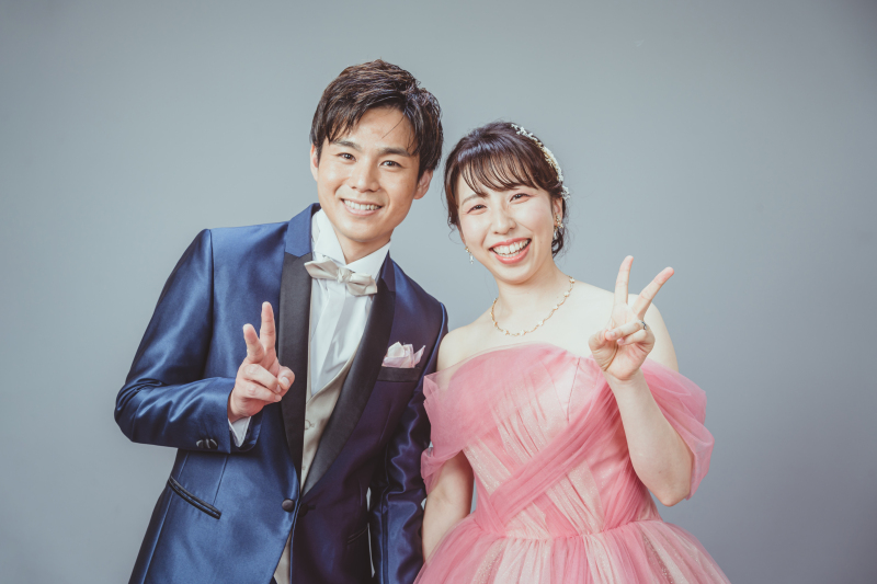 【本店スタジオ】洋装2着|衣裳選び放題・事前試着付き・衣裳UP料金なし|平日限定