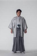 紋付羽織袴（白）