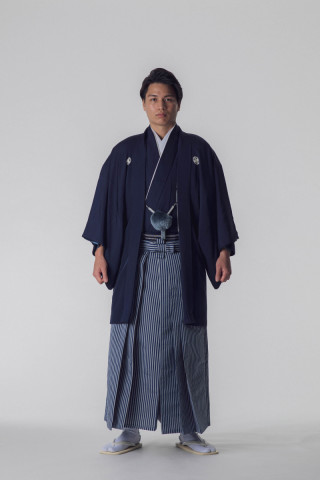 紋付羽織袴・黒