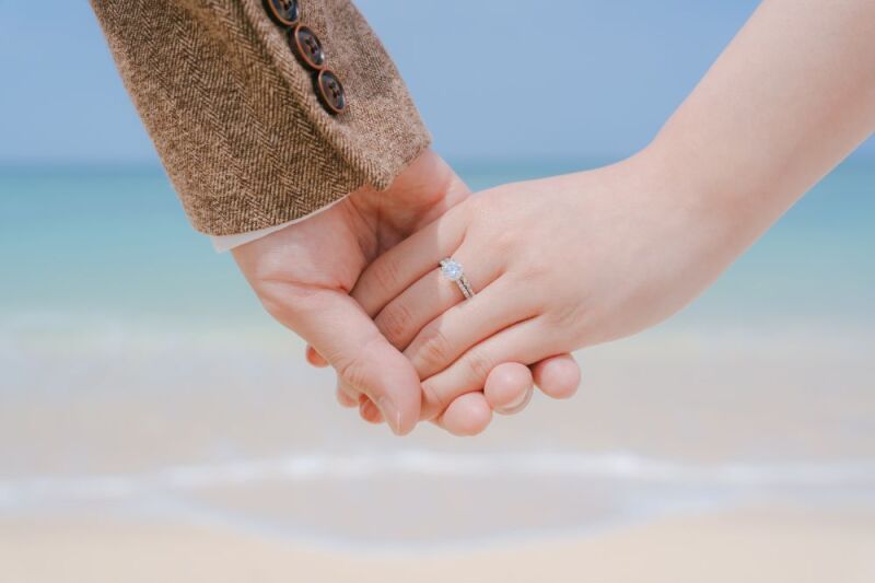 大切なリングもおさめて。。