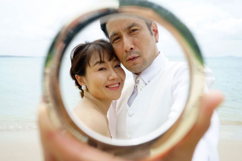 ビーチ一か所プラン！シンプルで素敵なホワイトウエディング！