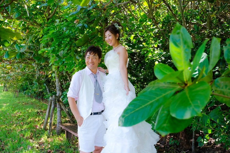 グリーンの中で