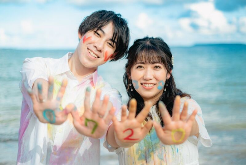 ペイントフォトプランをアルバム付きで！マンゾク撮影！