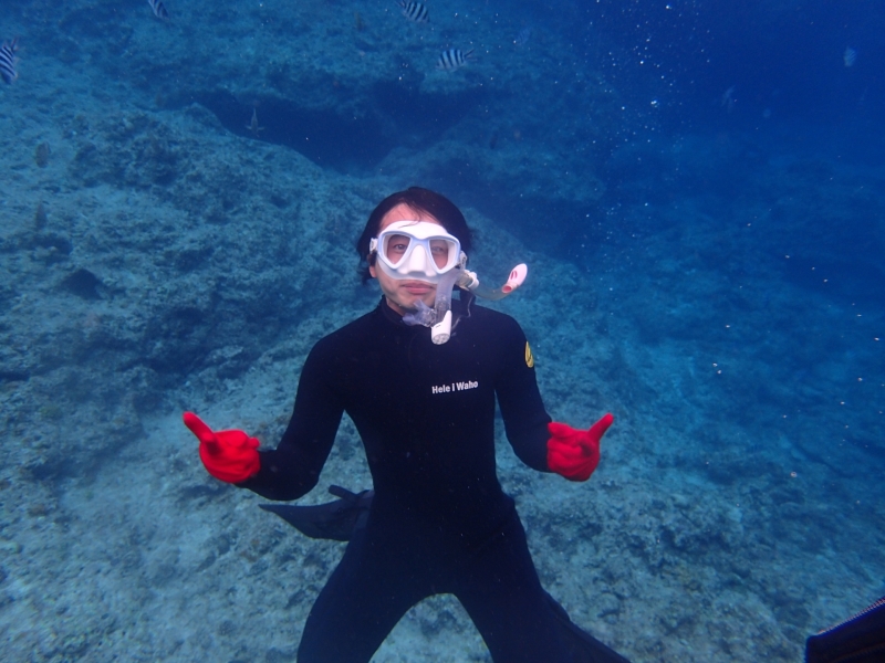 沖縄の海を満喫!!