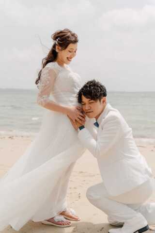 マタニティ中に記念フォトウェディング♥