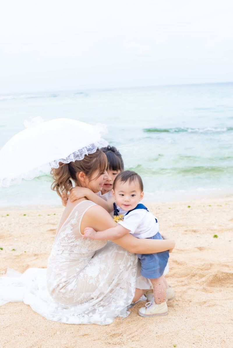 子供たちとママと三人♬