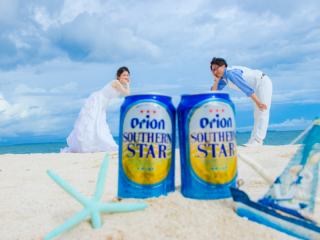 曇りの日でも◎ 想い出のぬいぐるみとウェディングフォト