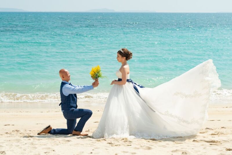 ビーチ撮影です!