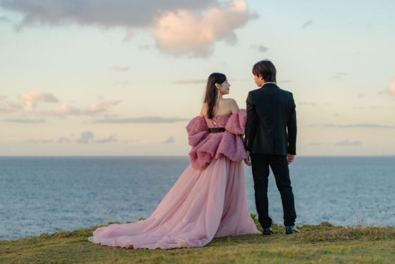 琉球ウェディングでは全衣装がフリーセレクト。