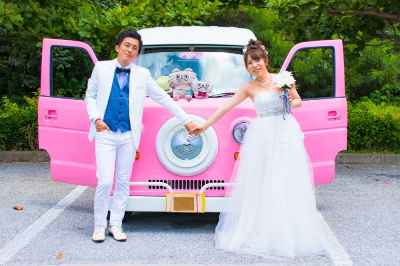 人気のピンクワゴン