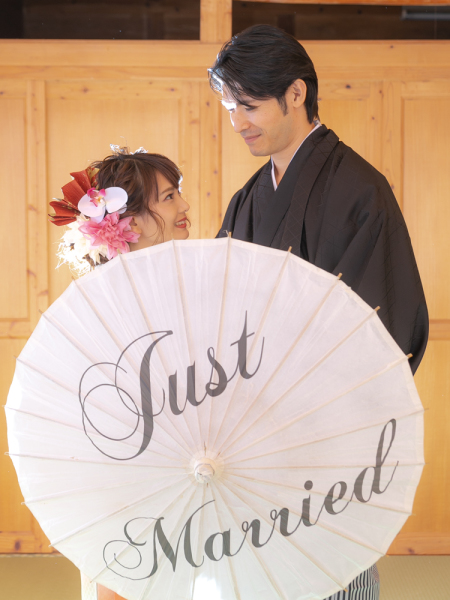 和傘✕Just Married