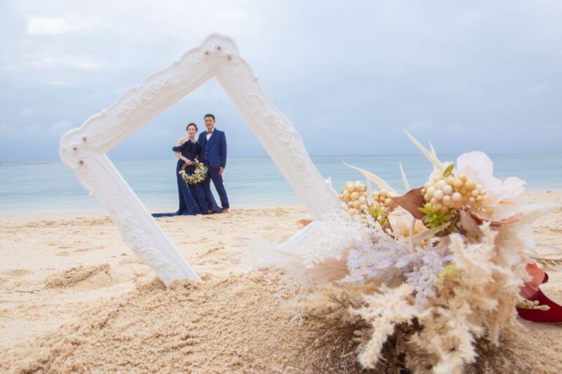 ホワイトフレームにおさめて