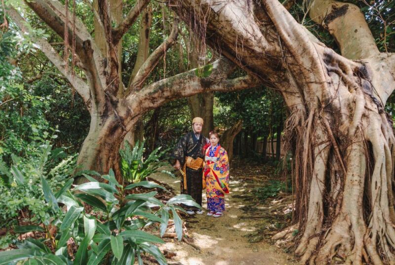 ロケ地「識名園」（那覇市）