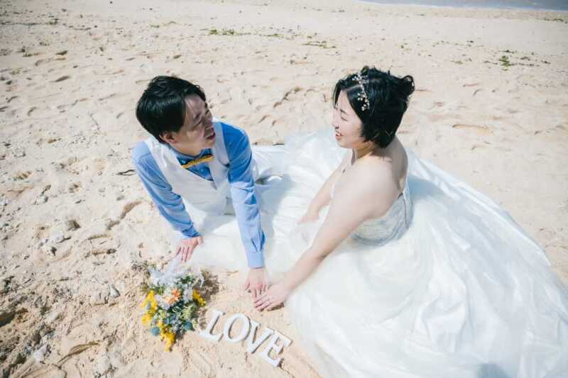 ビーチだけでもバラエティに富んだショット