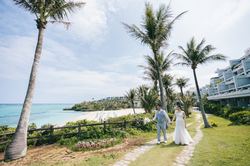 ガーデン散策しながら撮影♬