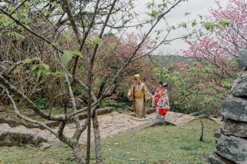 ロケ地、世界遺産の城跡へ移動♪