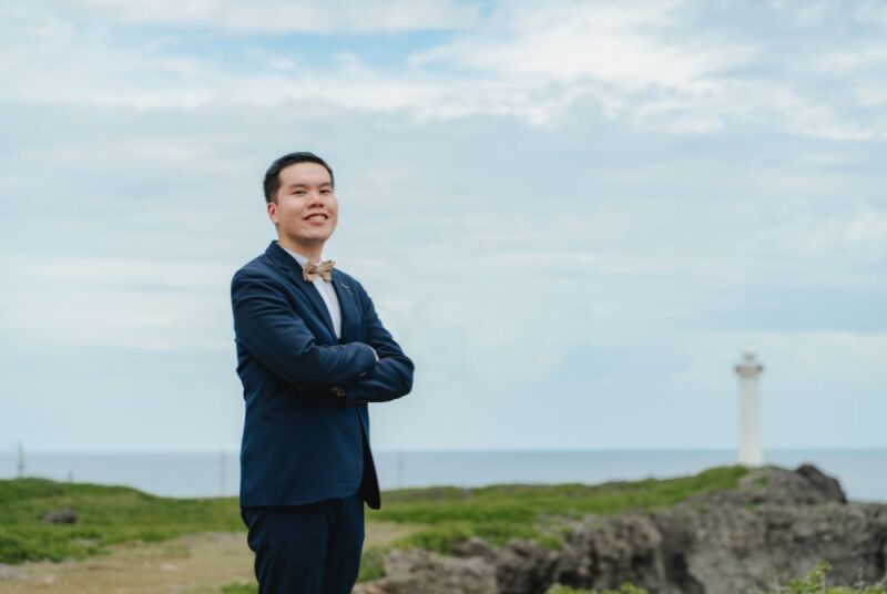 新郎様ソロショット