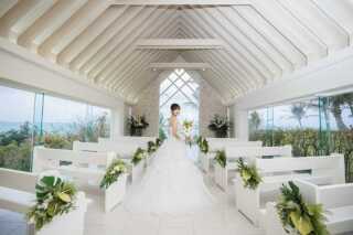 沖縄のアメージングなオーシャンビューチャペル付きプラン！