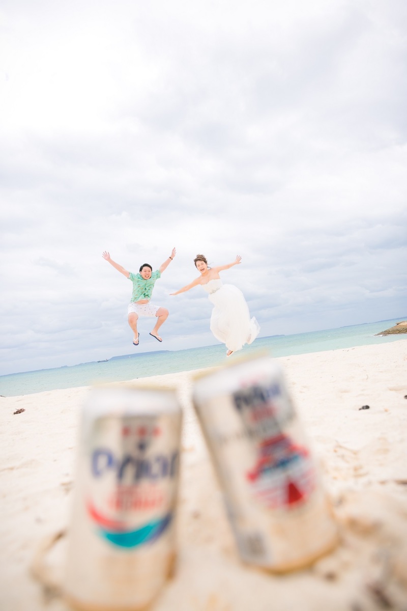 オリオンビールからっ!