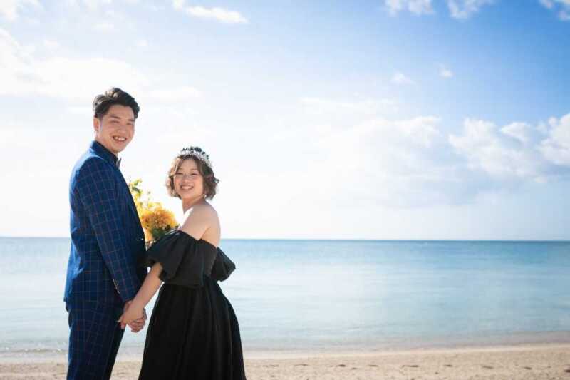 いよいよビーチ撮影！