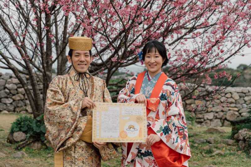 婚姻届けも一緒に♥