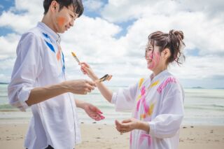 遊び心のある、楽しいペイントフォトありのオーダーメイドプラン★