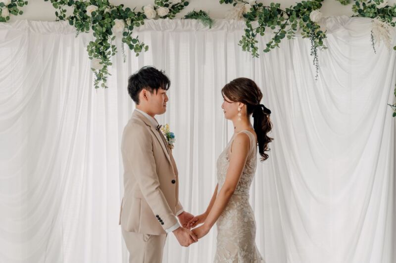 スタジオ撮影から