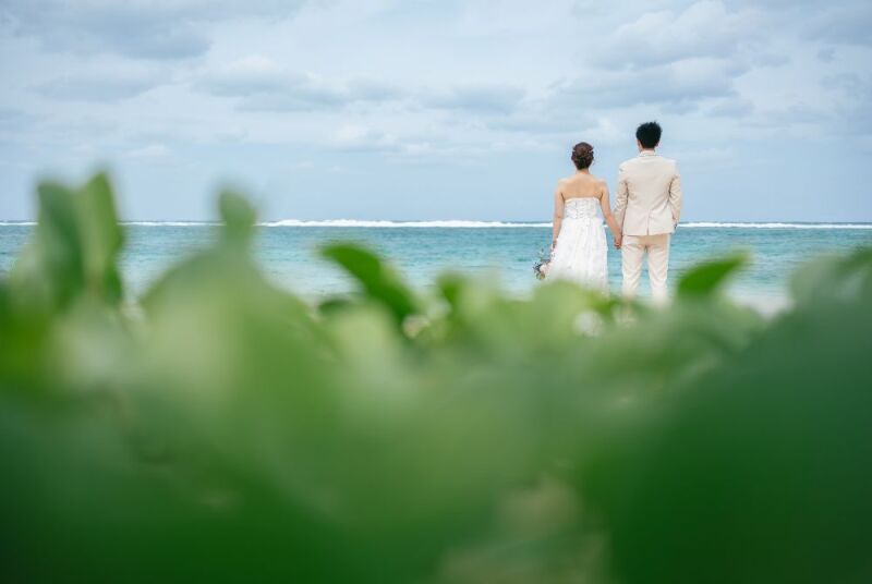 グリーンでも撮影!バリエーションに富んだザネー浜