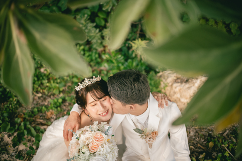 グリーンスポットでの撮影も