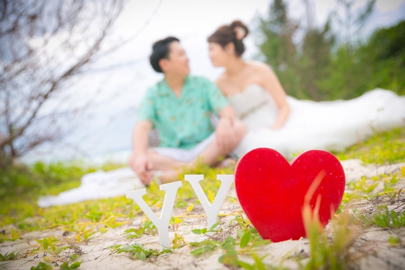 ビーチ撮影スタート