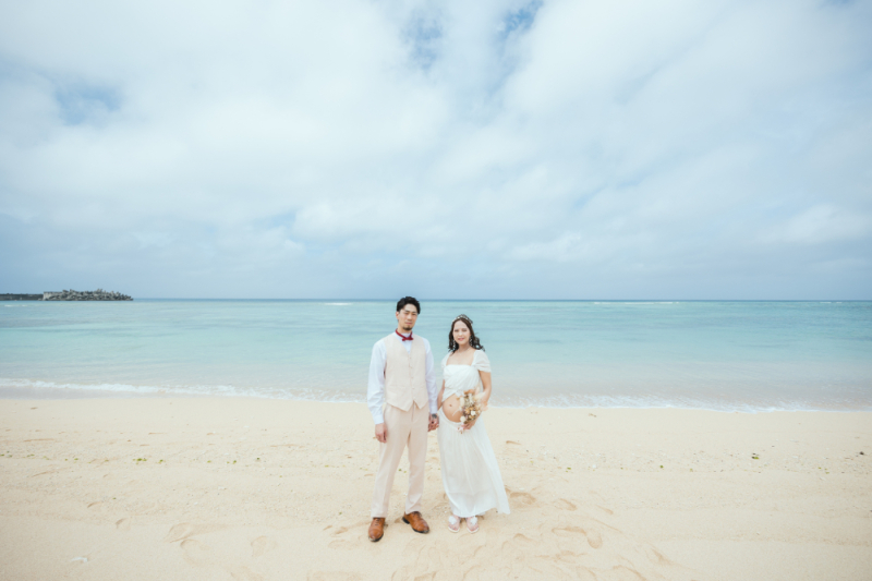 沖縄のアメージングなビーチで撮影！