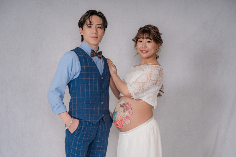 スタジオ撮影からスタート!