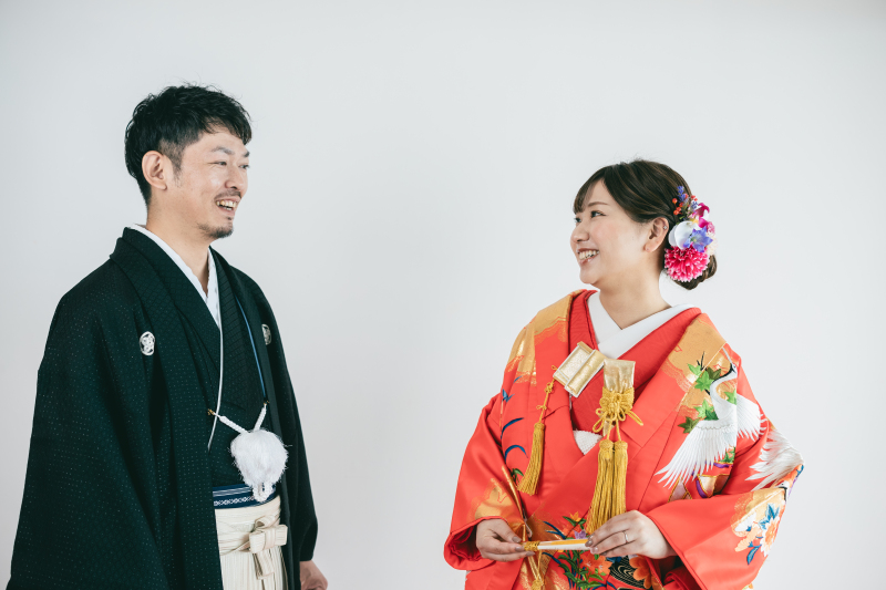 和装も洋装も着れるプランでお申込み