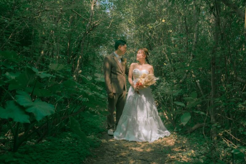 ロケ地への途中、グリーンの中でも。。