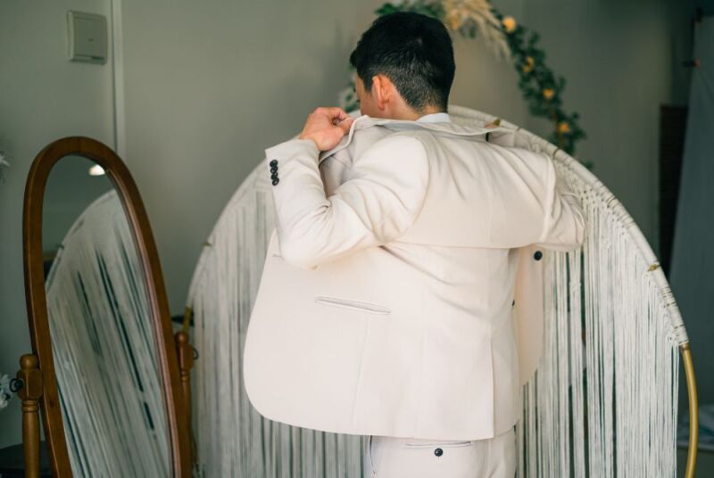 新郎様お仕度中★