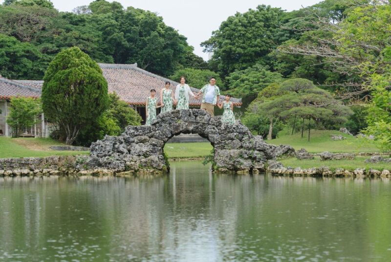 識名園は、琉球王国時代に造られた王家の別邸