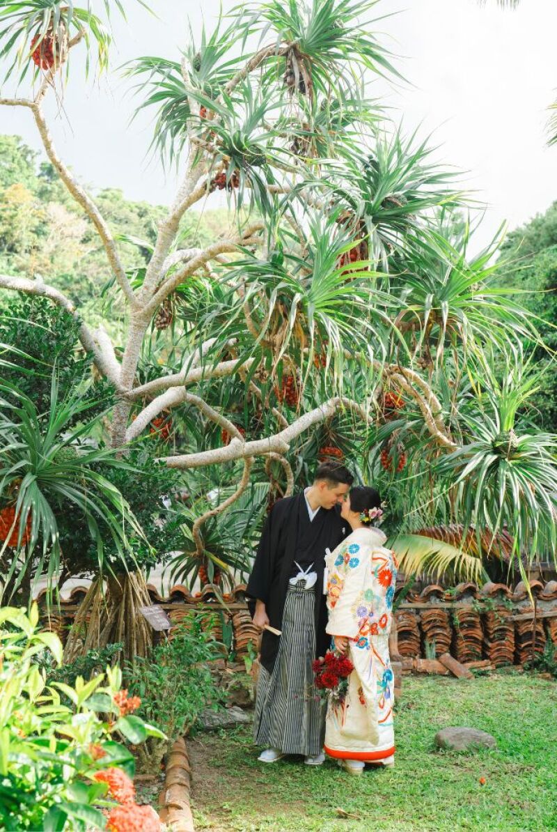 和装撮影もとても素敵。