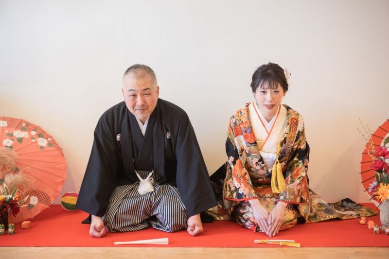 スタジオで撮影スタート