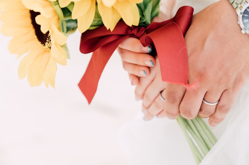 リングのお写真も素敵に!