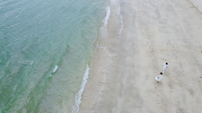 人気のドローン付プランのお客様♪