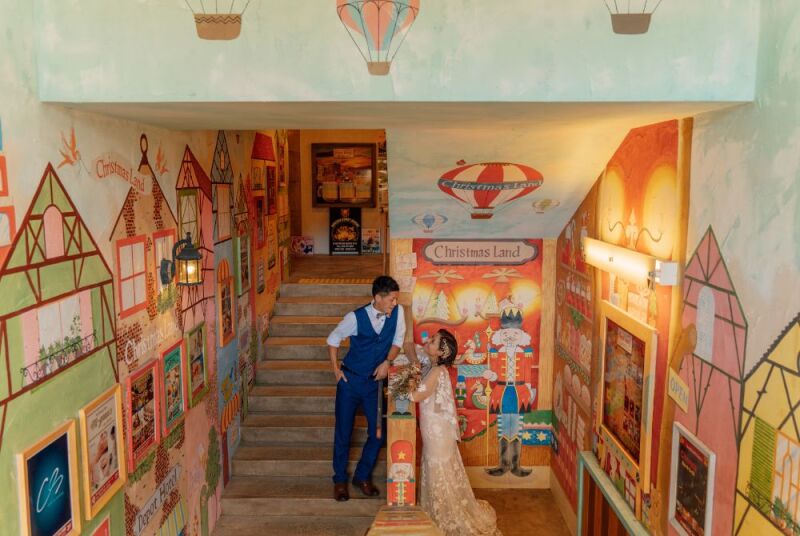 ロマンチックなシーンも♥